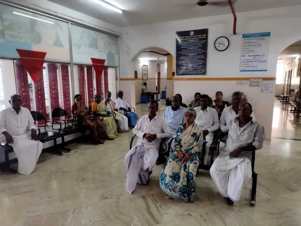 bhagwanhospital waiting hall